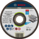 Grie&scaron;anas ripa 115x22,2x1 mm, INOX, Mazām leņķa slīpma&scaron;īnām PRO STAINLESS STEEL AND METAL GRIEZĒJDISKS, 2608600545, BOSCH