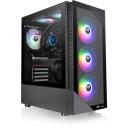 Thermaltake View 200 ARGB*3 Tempered Glass CA-1X3-00M1WN-00, 460 x 210 x 395.3 mm, 3 x 120mm ventilatori, 5 iek&scaron;ējās disku vietas