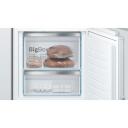 Bosch | Serie 6 Refrigerator | KIS87AFE0 | Energy efficiency class E | Built-in | Combi | Height 177 cm | Fridge net capacity 209 L | Freezer net capacity 63 L | Display | 36 dB | White