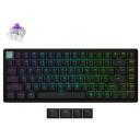 Keychron K2H-J1, беспроводная клавиатура, 75%, RGB LED подсветка, 1000 Гц, 2000 мАч батарея, QWERTY, черный