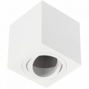 Griestu gaismeklis AVEIRO BIS, 80x80x90mm, IP20, max 20W, balts; OS-AVB8090KW1-10 GTV