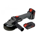 Bezvadu leņķa slīpmašīna 125mm, HOOZAR, AW06160, 18V, 2x2.0Ah, bezsuku motors, mīkstā palaišana