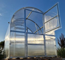 Kasvuhoone KLASIKA SLIM 2x4m (8m2) 4mm polükarbonaatkattega, 4779037493197