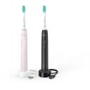 Philips Elektrinė dantų &scaron;epetėlis HX3675/15 3100 serija, 2 vnt., įkraunamas, 336 val. baterijos veikimo laikas, 31000 judesių/min