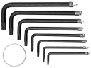 Žvaigždinių raktų rinkinys TORX T10-T40 (8 vnt.) 56600 TOYA