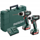 T&ouml;&ouml;riistakomplekt BS 12 + SSD 12 2x2.0Ah 685166000 & MET Metabo