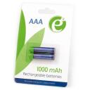 Gembird Laetav aku Ni-MH AAA EG-BA-AAA10-01, 1000 mAh, 1.2 V, 2 tk, korduvkasutatav, ilma laadijata