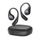EarFun Open Jump OW100B TWS bezvadu open-ear austiņas Bluetooth 5.3 LDAC 14.2 mm draiveri līdz 11 st ar uzlādes futrāli līdz 42 st 4 mikrofonu IPX7 ūdens izturība melns