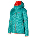 Jaka PINNACLE Down JKT W, izmērs: M, Lagoon/Cherry Tomato, 8020647198535 LA SPORTIVA