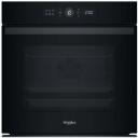 Whirlpool Krosnis WOI4S8PM0SBA, 73 L, Elektrinė, Pirolitinė/Hidrolitinė, Elektroninė, Garų funkcija, Konvekcija