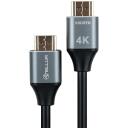 Tellur ātrgaitas HDMI 2.0 kabelis TLL312011, 300cm, 18Gbps, 4K x 2K, 24K apzeltīti spraudņi, 3D, Ethernet, HDR, ARC
