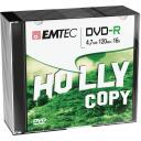 Emtec DVD-R ECOVR471016SL, 4,7GB, 16x, vienreiz ierakstāms, 10 gab.