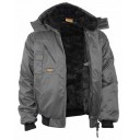 Куртка утепленная рабочая, серая Pilot, короткая, размер XL