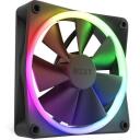 Nzxt Вентилятор RF-R12SF-B1, 120mm, 50,18 cfm, 27,5 dB, RGB, 4-pin, 500-1800 rpm, активное охлаждение