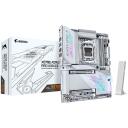 Gigabyte Материнская плата X870E A PRO X ICE, AMD AM5, 4*DIMM DDR5 до 9000MT/s, 4*M.2, 5GbE LAN, Wi-Fi 7, HDMI 2.1
