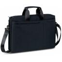 Rivacase Korpus BISCAYNE 15.6" 8335BLACK, pol&uuml;ester, 65mm, 500g, 410mm, 290mm, 2 esikotti, &otilde;lavarre rihm