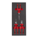 KNAIBĻU KOMPLEKTA PUTU MATERIĀLA IELIKTNIS, PLIERS SET FOAM INSERT - 3 PCS, 4932493256 MILWAUKEE