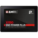 Emtec SSD 2.5 Sata X150 2000GB Power Plus ECSSD2TX150, 2 TB, 520 MB/s, 500 MB/s, SATA III 6 Gb/s, 2 000 000 stundu
