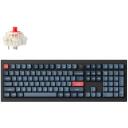 Keychron klaviatuur V6M-D1, traadita, RGB LED valgustus, t&auml;iskohaline paigutus, mehaanilised l&uuml;litid, 4000 mAh aku