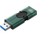 Kingston USB m&auml;lupulk DataTraveler Duo DTDEG2/256GB, 256 GB, USB Type-C/Type-A, must/roheline, innovatiivne disain, suur maht