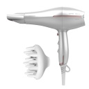 Hair dryer 2200 W 3 temperature settings ionization diffuser nozzle IoniCare 5300 Maxi Aura White 4202 Cecotec