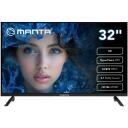 Manta teler MATV001LHN32, 32 tolli, 1366 x 768, 3000:1, 30000:1, 2x8 W, 2xUSB 2.0, 2xHDMI, 1xCI+, hotelli režiim