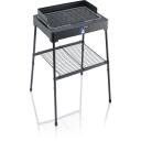 Severin Seisev grill PG 8568, 2200 W, 5.74 kg, 56 cm, 54 cm, 98.5 cm, Roostevaba teras, Mehaaniline, Veepann