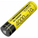 Nitecore Перезаряжаемые батареи NC-NL1840HP, 4000 мАч, 3.6 В, Li-Ion (18650), 10 А, IPX6, 24 месяца гарантии