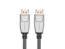 Кабель DisplayPort папа папа 20 PIN V1.4 8K 60 Гц 1 м CA DPDP 20CU 0010 BK Черный Lanberg