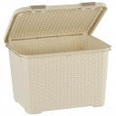 Lāde Style 43L 50x40x33cm krēmkrāsā 0800711885 CURVER