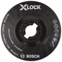Тарелка опорная жесткая X-LOCK с зажимом 125 мм, 2608601716 BOSCH