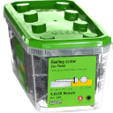 Jumta skrūve 4,8X28 RAL8017-250gab. 64935 ESSVE