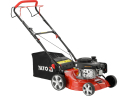 Pašgājējs benzīna zāles pļāvējs 41 cm, YATO, YT-85521, LONCIN motors 2.1 kW, 7 augstuma regulēšanas līmeņi