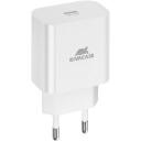 Rivacase мобильное зарядное устройство PS4101 W00, 110-240V, 1м, 1xUSB Type-C, быстрая зарядка, универсальное
