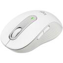 Logitech USB optinė pelė Signature M650 910-006255, 4000 DPI, 5 mygtukai, Bluetooth, balta