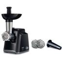 TEFAL | Meat mincer | NE105838 | Black | 1400 W | Number of speeds 1 | Throughput (kg/min) 1.7 | The set includes 3 stainless steel sieves for medium or coarse grinding.