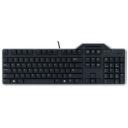 Dell Laidinė kompiuterio klaviatūra KB-813 580-18360, 1.8m, juoda, USB, membraninė, kortelių skaitytuvas, pilno dydžio i&scaron;dėstymas