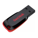 USB 2.0 atmintinė 16GB Cruzer Blade 480Mb/s juoda/raudona SDCZ50-016G-B35 SanDisk