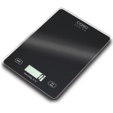 Plāni virtuves svari ar augstu precizitāti 1 g soli un maksimālo slodzi 5 kg Melni 03210 Caso