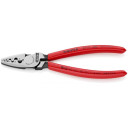 Kompaktie krimpē&scaron;anas knaibles, Knipex, 97 71 180 SB, 0.25-16 mm&sup2;, 9 krimpē&scaron;anas pozīcijas, plastmasas rokturi, pulēta galva