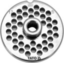 Gaļas maļamās mašīnas asmens YG-03262, YATO, 6 mm caurums, nerūsējošais tērauds, 69.5 mm diametrs