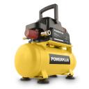 Oro kompresorius be alyvos 750W, POWERPLUS, POWX17215, 6L, 8 barai, 50 l/min oro srautas