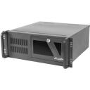 Lanberg rackmount server ATX 450/10 19''/4U SC01-4504-10B, 9 ketta pesa, 2 x USB 2.0, 4U k&otilde;rgus, 7 laiendamise pesa, 0-50&deg;C