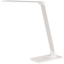 Galda lampa 6W LED ar bezvada lādētāju, balta; 9082461 BESK