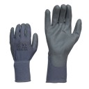 Рабочие перчатки, нейлоновые, трикотажные, с полиуретановым покрытием, размер 11