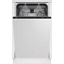 Beko indaplovė BDIS38040Q, 10 indų komplektų, 8 programos, energijos efektyvumo klasė C, ekranas, balta