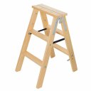 Koka divpusējais pakāpienu krēsls, 2x3, 150 kg, AW22903, AWTOOLS