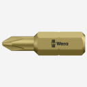 Augstas kvalitātes Phillips #2 bitu, WERA, 05346281001, 25mm, ekstragrūts dizains, ideāls mīkstiem materiāliem