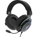 Genesis Austiņas Neon 764 NSG-2169, 50mm, 20-20kHz, -42dB, USB-A, Mikrofonu regulē&scaron;ana, RGB apgaismojums