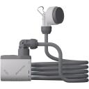 Flextail Tiny Shower Portatīvā du&scaron;a ar sūkni, Tiny shower-W, 200 g, 35-70 min, 4.5-5 L/min, IPX7, 2.2 m &scaron;ļūtene
